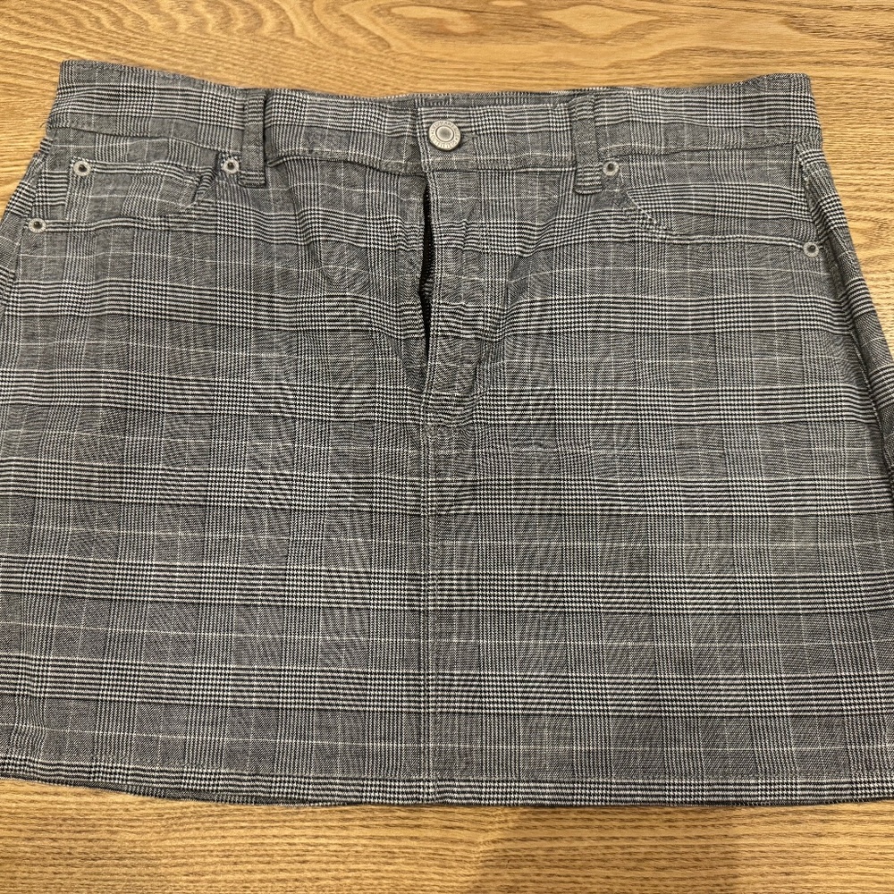 American Eagle Plaid Mini Skirt